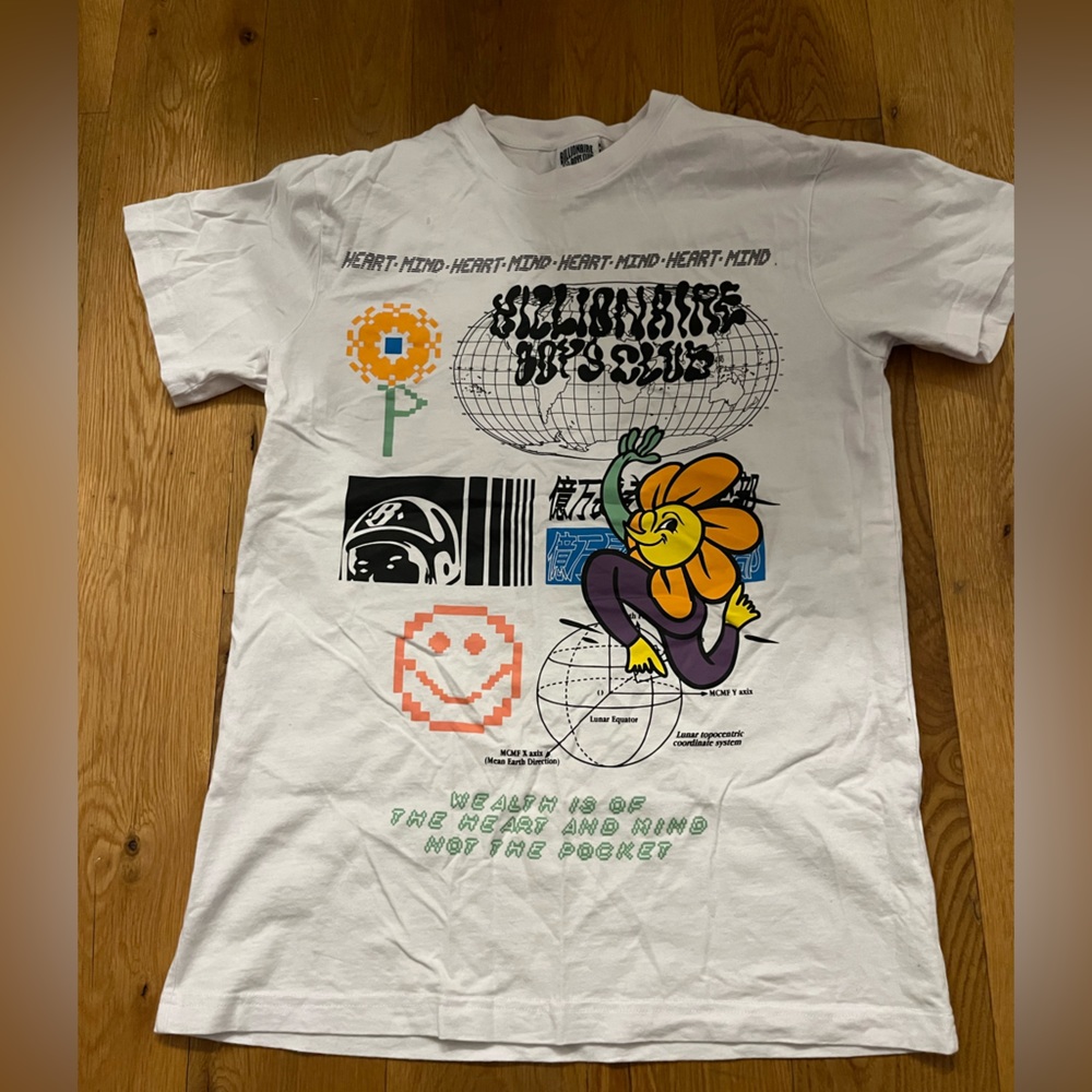 BBC graphic tee billionaire boys club size small